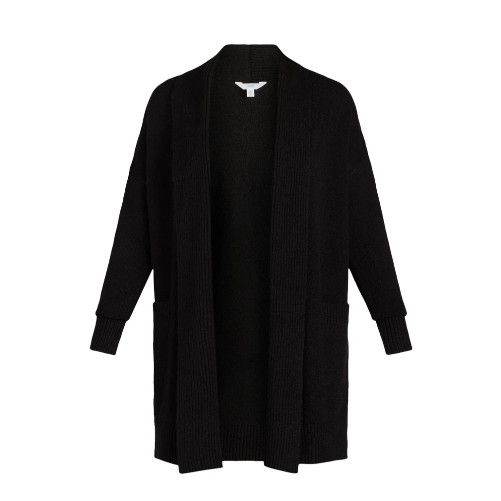 Time and Tru Women's Size XS (0-2) Fuzzy Open Front Cardigan Sweater Midweight